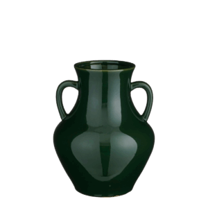 Marian Vaas H33 x Ø26 cm Keramiek Groen Op zoek naar een Marian vaas met een bijzondere touch? Dan is de Marian vaas van Mica Decorations waar jij naar zoekt! Deze groene vaas heeft twee handvatten, waardoor hij nét iets anders is dan normaal. De Marian vaas is handgemaakt van keramiek en heeft een gladde afwerking, prachtig! Voeg wat kleur toe aan de kamer door er mooie bloemen in te plaatsen. Of zet hem gewoon zo neer. Benieuwd naar andere kleuren? De Marian vaas is in diverse kleuren beschikbaar. De afmetingen zijn H33 x Ø26 cm en een opening met een diameter van 13,5 cm. Let op: omdat dit een handgemaakt product is, kan de kleur, maat of vorm bij ieder item iets afwijken.  Casa & Viventes Breedte: 26cm Hoogte: 33cm Lengte: 26cm Diameter: 26cm Gewicht: 3200g kleuren: Groen, Groen Materialen: Keramiek, Keramiek merk: Mica Decorations