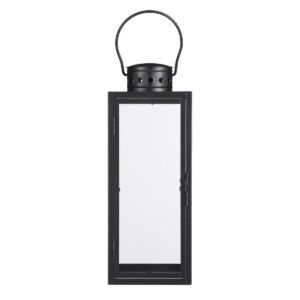 Alternative view of Arzilla Lantaarn  L14 x B13 x H35 cm  Zwart