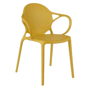 Nebraska Tuinstoel - L56 x B57 x H80 cm - Polypropyleen - Oker Deze Nebraska tuinstoel is een moderne en mooie aanwinst voor elke tuin. De okerkleurige tuinstoel is namelijk gemaakt uit 40% polypropyleen, 40% ocean bound plastic en 20% glasvezel, waarbij ocean bound plastic producten bijdragen aan het verminderen van plastic in de oceaan en schade aan de onderwaterwereld. Daarnaast heeft de tuinstoel met armleuningen een comfortabele zithoogte van 45 cm, een zitbreedte van 39,5 cm en een zitdiepte van 42,5 cm. De totale afmetingen zijn L56 x B56,5 x H80 cm. Ideaal als stoel voor buiten in de tuin, balkon of terras! De Nebraska stoel is verkrijgbaar in meerdere kleuren en kunnen ook stijlvol met elkaar gecombineerd worden tot complete tuinstoelen set. CASA & VIVENTES Nebraska Tuinstoel - L56 x B57 x H80 cm - Polypropyleen - Oker Breedte: 56.5cm Hoogte: 80cm Lengte: 56cm Gewicht: 5600g kleuren: Geel Materialen: Polyurethaan merk: Mica Decorations