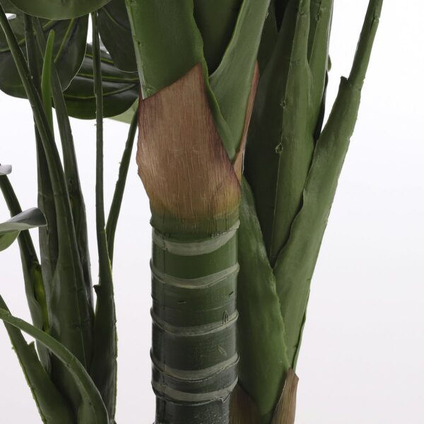 Monstera Kunstplant  H160 x Ø80 cm  Groen - Afbeelding 4