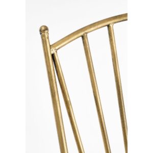 Alternative view of Alanza Bistrostoel - L40 x B51 x H87 cm - Metaal - Groen