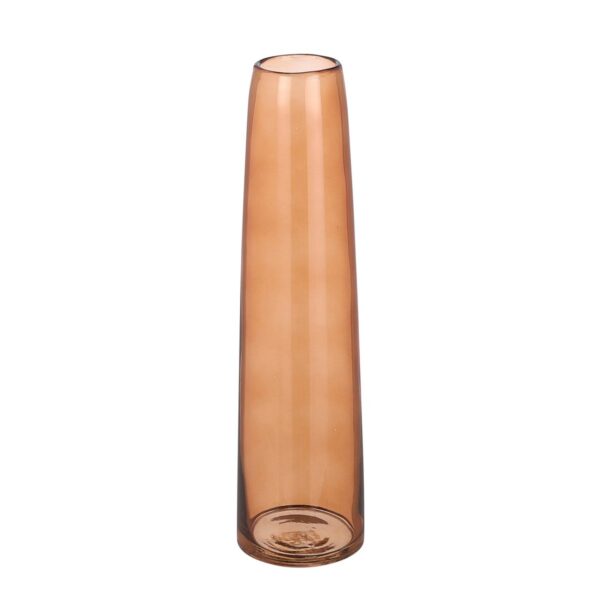 Xandra Vaasje - H38 x Ø10 cm - Glas - Bruin