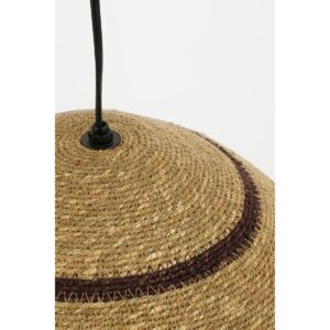 Alternative view of Joulz Hanglamp - H16 x Ø36 cm - Jute - Lichtbruin