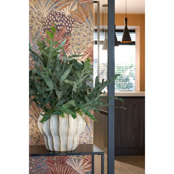 Altea Bloempot Binnen H20 x Ø25 cm  Keramiek  Wit - Afbeelding 5