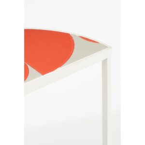 Alternative view of Bologna Bijzettafel Buiten - Set van 2 - L45 x B23 x H58 cm - Metaal - Rood