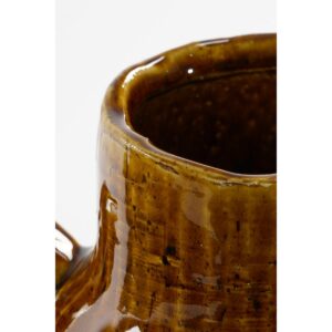 Alternative view of Elena Vaas - H34 x Ø26 cm - Keramiek - Bruin