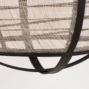 Alternative view of Pella Hanglamp - H44 x Ø45 cm - Linnen - Off White