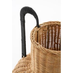 Alternative view of Loulou Decoratie Vaas - H42 x Ø40 cm - Rotan - Bruin
