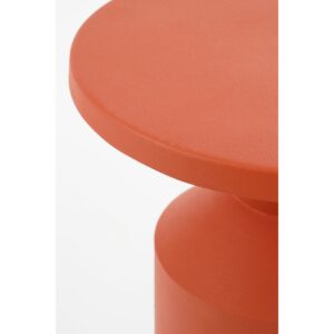 Alternative view of Feroza Bijzettafel  H41 x Ø34 cm  Metaal oranje
