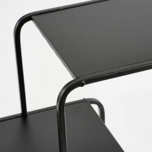 Alternative view of Jules Wandkast - L70 x B30 x H76 cm - Metaal - Zwart
