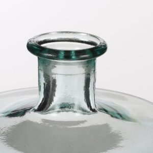 Alternative view of Guan Fles Vaas  H26 x Ø21 cm  Gerecycled Glas  Transparant