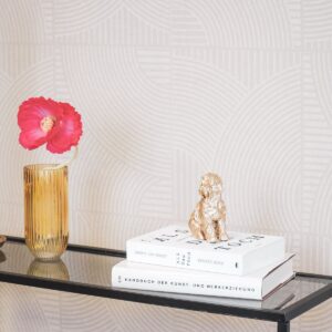 Alternative view of Ornament - Labradoodle - Polyresin - Goud - 10,5x5x9cm