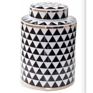 Alternative view of Voorraadpot met diamantdeksel (groot formaat)