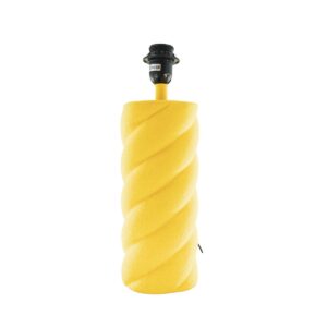 Tafellamp keramiek neon geel E27 12x12x28cm Candylicious!- Deze stijlvolle tafellamp ziet eruit als een snoepje. Deze gekleurde tablelamp heeft een mooie gedraaide vorm en zal wat speelsheid in je interieur brengen. Kies een ledlicht van 2 watt voor een zachte ambiance en 4 watt als u het graag als leeslamp gebruikt. Belangrijke kenmerken:- Gemaakt van keramiek- inclusief een draad met aan/uit-schakelaar- lichtbulb en lampenkap zijn niet inbegrepen- E27 fitting- maat lamp: 12x12x28cm-maat draad: 1,5 meter stylingtip: geef deze speelzame tabellamp wat spotlight door het op een stapel boeken te plaatsen. Casa & Viventes merk: Housevitamin