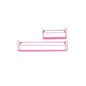 Alternative view of Wandplank  Metaal  Neon Pink  Set van 2 - 40 | 80x14x16cm