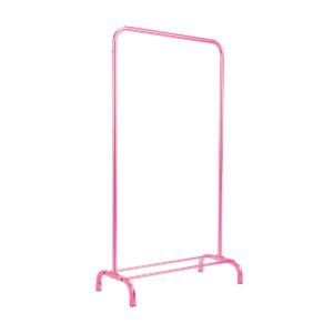 Clothrack - Metaal - roze - 80x40x150cm Rock the Runway Baby!- Wil je je een modestylist voelen? Deze metalen stof is alles wat je nodig hebt voor een stijlvolle en professionele presentatie van je beste outfits! Je kunt allerlei items op dit metalen rek ophalen: denk aan manden, planten of kunst. Belangrijke kenmerken:- Gemaakt van metaal moet worden geassembleerd- Grootte: 80x40x150cm Styling Tip: maak een stuk jungle door potten met planten op het metalen rek te hangen. merk: Housevitamin Clothrack - Metaal - roze - 80x40x150cm
