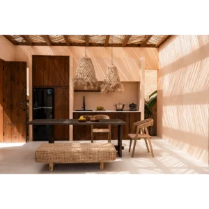 Alternative view of De Abaca Jelly Fish hanger  Naturel  S