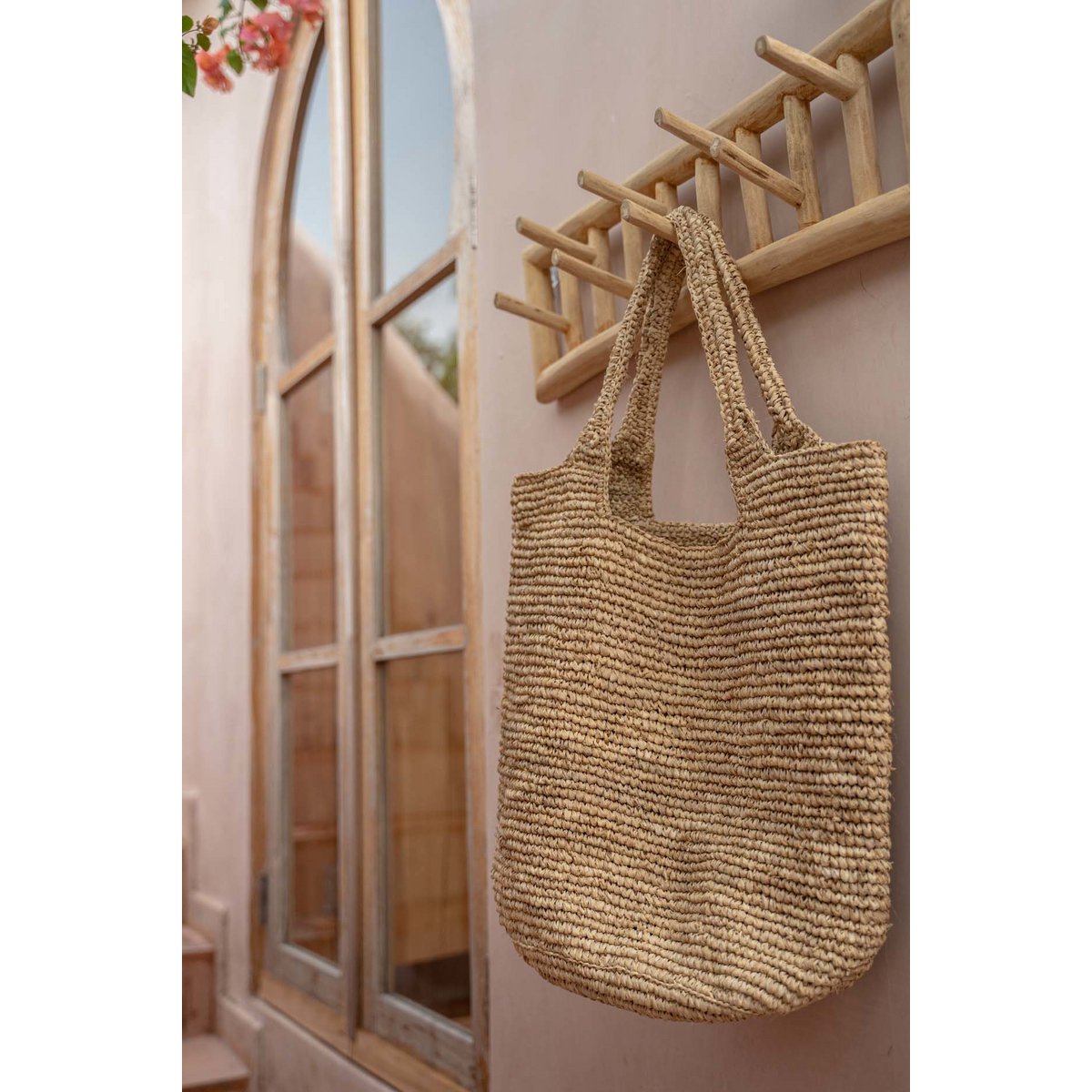 The Island Cloth Hanger  Naturel Kapstok - Afbeelding 5