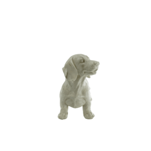 Alternative view of Ornament - Teckel - Polyresin - Beige - 35x23x19cm