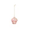 Kersthanger Cupcake Glas 6x6,5cm ORIGINELE KERST ORNAMENTEN - Uw Kerstmis zal niet compleet zijn zonder grappige kerstversiering. Belangrijke kenmerken: - Gemaakt van glas - Afmeting: 6x6,5cm Stylingtip: Je kunt de ornamenten ook boven je tafel of aan een staande tak hangen. Casa & Viventes merk: Housevitamin