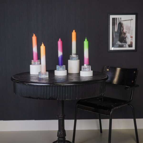 Tapers  Dipdye  Extra Big  XXL Pink/Wit/Paars - Afbeelding 6