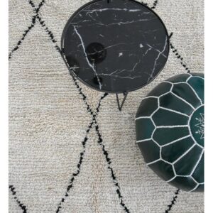 Alternative view of Lederen pouffe - groen