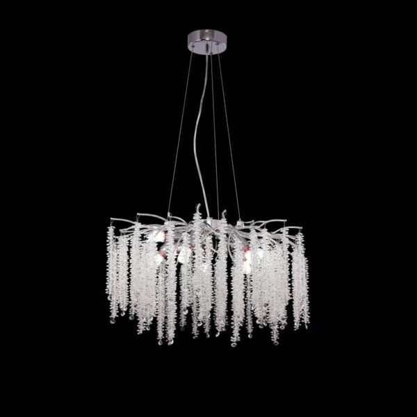 Hanglamp Frost Zilver 60cm - Afbeelding 4