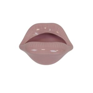 Pot  Ornament  Lip  Keramiek  lichtroze  12,5x11x7,5cm Pot - Ornament - Lip - Keramiek - Roze - 12,5x11x7,5cm Casa & Viventes merk: Housevitamin