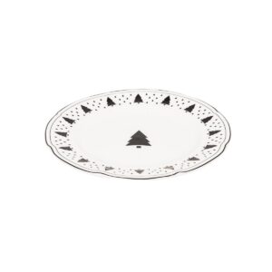 Alternative view of Bord  Kerstboom  Newbone China  19,5x19,5x1,2cm