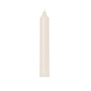 Tapers- Extra Groot - XXL- Crème Wit - 3,8x25 BRAND BABY BRAND! Kaarsen zijn de ultieme sfeermakers en het belangrijkste ingrediënt voor romantiek. En daar kunnen we allemaal wel wat meer van gebruiken, nietwaar? Deze kaars heeft een grotere vorm wat een chique uitstraling geeft. Het formaat van deze grote dinerkaars is hetzelfde als een gewoon theelichtje en past dus perfect in uw theelichthouder. Belangrijke kenmerken: - Grote dinerkaars in het formaat van een theelichtje - Brandtijd: - Afmeting: 3,8x25cmStylingtip: Kies een kaars in een kleur die past bij de rest van je interieur. Casa & Viventes kleuren: Wit merk: Housevitamin