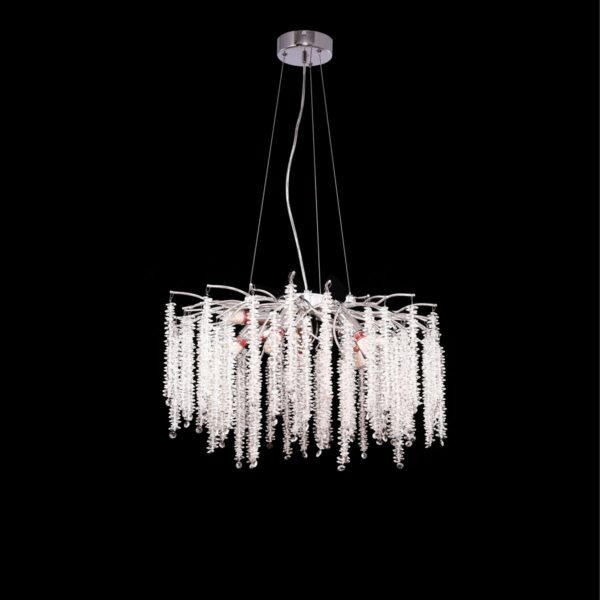 Hanglamp Frost Zilver 60cm - Afbeelding 2