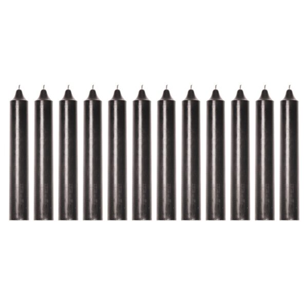 Tapers- Extra Groot  XXL Zwart  3,8x25 cm - Afbeelding 2