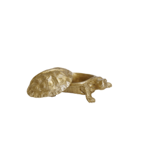 Alternative view of Schildpaddoos  Polyresin  Goud  15,5x13,5x7,5cm