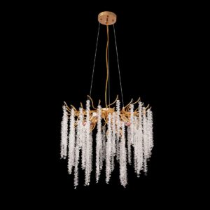 Alternative view of Hanglamp Frost Gold  60cm