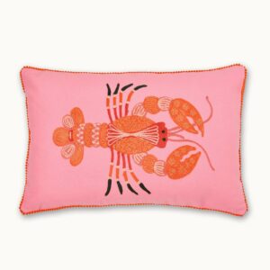 Kussenomslag kreeft kussenhoes Onze meest populaire schatten bij door Vivi: Cushion -covers uit India! De uitgebreide ontwerpen zijn mechanisch geborduurd in een pure damesfabriek. De juiste sierrand geeft hen dat zeker iets. 100% katoen 60x40 cm alleen droog reinigen.  Casa & Viventes merk: by Vivi.
