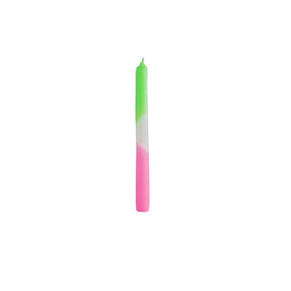 Taps - Dipdye - Waxgroen/wit/roze - S4 - Afbeelding 2
