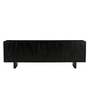 Laag bord Een lowboard is veel meer dan alleen een functioneel meubelstuk - het is een verklaring voor stijl en kwaliteit. Met zijn tijdloze ontwerp en natuurlijke materialen biedt dit lowboard gemaakt van massief mango -hout een perfecte combinatie van functionaliteit en esthetiek. Het lowboard meet 180 cm in de breedte en wordt gebruikt door zijn genereuze ruimte voor de ideale toevoeging aan wonen. Het is uitgerust met vier deuren die harmonieus in het algemene beeld passen vanwege hun eenvoudige elegantie. Het elegante zwart van het mango -hout straalt tijdloze moderniteit uit en geeft de kamer een stijlvolle sfeer. Achter de deuren zijn er 2 ruime compartimenten die veel opslagruimte bieden voor gerechten, boeken, decoraties of andere alledaagse objecten. De duidelijke divisie zorgt ervoor dat alles zijn plaats vindt en gemakkelijk toegankelijk is. Een ander hoogtepunt zijn de stabiele houten veroveraars, die het dressoir een krachtige en tegelijkertijd harmonieus uiterlijk geven. Dit lowboard gemaakt van massief mango -hout combineert materialen van hoge kwaliteit, praktische functionaliteit en tijdloos ontwerp. Met zijn genereuze grootte, de slimme oplossingen voor opslagruimte en het warme charisma, is het de perfecte keuze voor iedereen die stijl en kwaliteit waardeert. Of het nu gaat om een ​​oogstadder in de woonkamer of praktisch meubel in de eetkamer -dit laagbord is een echte allemaal -rounder. Hoogte van de voeten: ongeveer 15 cm, hoogte van het lichaam: ongeveer 46 cm, frame -breedte corpus: ongeveer 2,5 cm, diepte van de voeten: ongeveer 35 cm, breedte van de lopers: ca. van de deuren: 4x ca. 43x41 cm, binnen 2 compartimenten (geen verdiepingen) CASA & VIVENTES Laag bord Breedte: 180cm Hoogte: 61cm Lengte: 43cm Inhoud: 0.33L Gewicht: 55400.00g kleuren: Zwart Materialen: Hout merk: SIT Möbel Im- und Export