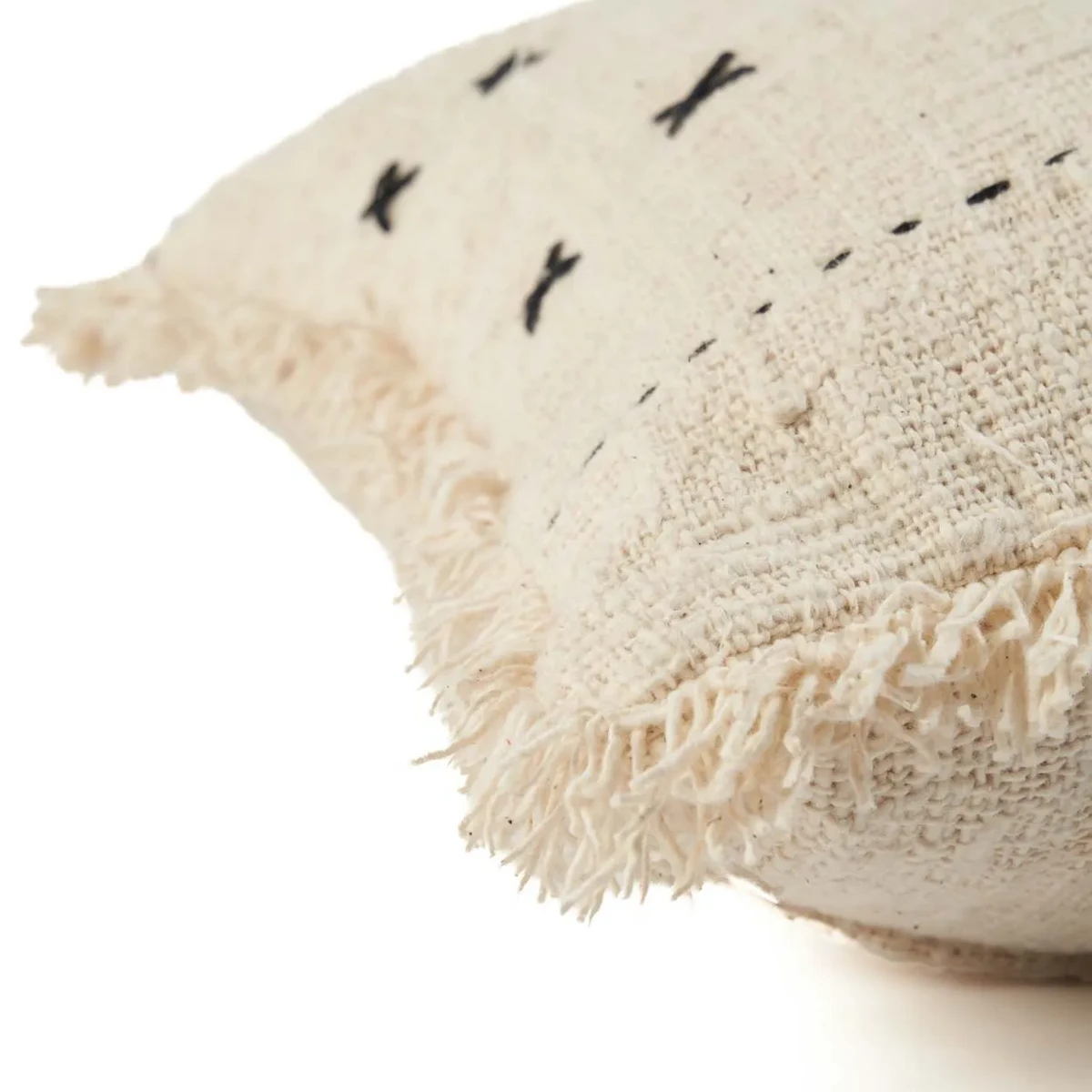 De French Kiss Kussenhoes  Natuurlijk Zwart - Afbeelding 6