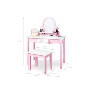 Alternative view of Kinderkaptafel 'Jasmin', incl. stoel