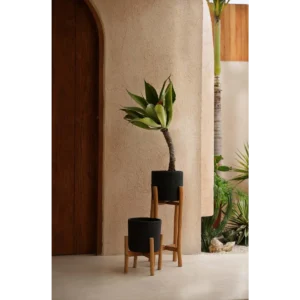 Alternative view of The Charcoal Low Zwart Naturel S
