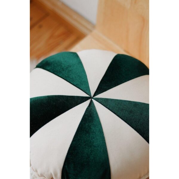 Patchworkkussen 'Green Candy' - Afbeelding 9