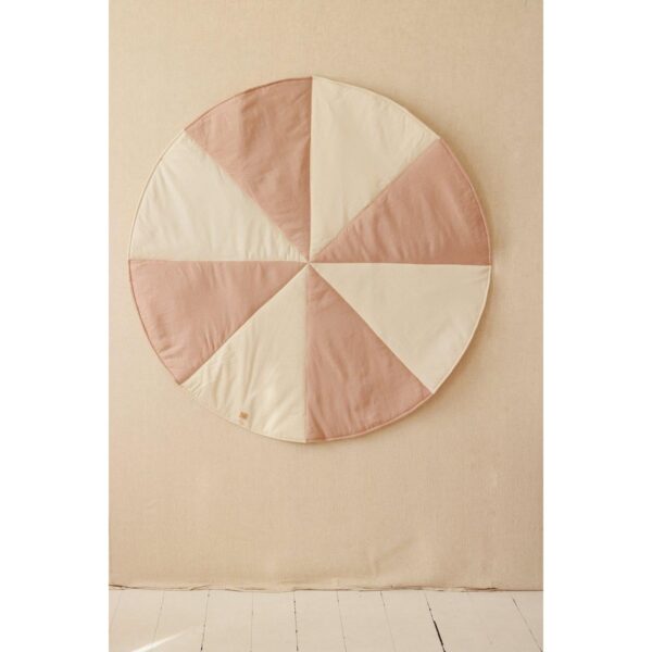 "Powder Candy" Ronde Patchwork Mat - Afbeelding 4
