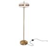 Standing Lamp Glamour Gold -Gekleurd H. 150 cm, ve 1 - De staande lampglamour heeft een metalen voet in goud en is voorzien van viltbasis. - De vloerlampglamour met glazen koepel is een elegante vloerverlichting voor elke kamer. -Een vloerlamp met CE -certificering, IP 20 -standaard en aan/uit -schakelaars voor veilig gebruik. - De lamp is voorzien van E27 -versie voor Max. 25 watt lampen, 200 cm kabel en viltbasis. - Glazen koepel met een geïntegreerde metalen ring is 150 cm hoog, een diameter van 35 cm, voor stijlvolle accenten. Standing Lamp Glamour Gold -Gekleurd H. 150 cm, ve 1 De vloerlampglamour combineert stijlvol ontwerp met functionele vloerverlichting. Deze elegante glazen en metalen vloerlamp in een met goud gekleurde, metalen uitstraling met zijn heldere accentkleur en het fijne lijnpatroon stelt nobele accenten in elke kamer. Deze veelzijdige vloerlamp heeft een hoogte van 150 cm en een diameter van 35 cm. De vloer armatuur is gecontroleerd en voldoet aan de IP 20 -standaard, die voor beveiliging en kwaliteit is. Uitgerust met twee E27 -versies voor lampen tot 25 watt, zorgt de vloervlek voor een aangenaam basislicht. De praktische aan/uit -schakelaar en de genereuze kabellengte van 200 cm bieden flexibiliteit in plaatsing. De viltbasis beschermt gevoelige oppervlakken, terwijl de glamourvloerlantaarn overtuigt met zijn tijdloze ontwerp als een vloeroverschlooider in elke sfeer. CASA & VIVENTES Breedte: 35cm Hoogte: 150cm Lengte: 35cm Diameter: 35cm Gewicht: 9700g kleuren: Goud Materialen: Glas, Metaal merk: GILDE HANDWERK