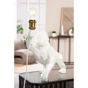 Alternative view of Tafellamp Gorilla Geo White H. 41 cm, ve 1