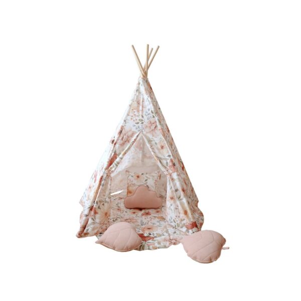 Tipi-tent "FLOWER POWER" - Afbeelding 2