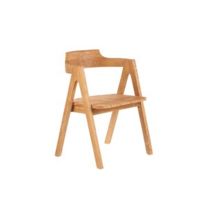 De Nihi Sumba eetkamerstoel - buiten Breng high -end design naar uw woonkamer of eetruimte buiten met onze Nihi Sumba -stoel. Scherpe lijnen, een prachtig gebogen rugsteun en de warme tonen van het hoogwaardige teakhout maken dit een tijdloze eetkamerstoel. De stoel is speciaal ontworpen om ook buiten te worden gebruikt - perfect voor uw patio! Ervaar comfort, stijl en elegantie met deze robuuste Nihi Sumba -eetkamerstoel. Casa & Viventes Breedte: 53cm Hoogte: 76cm Lengte: 51cm Gewicht: 7800g merk: Bazar Bizar Living
