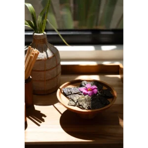 Alternative view of The Teak Root Cake Dish - S