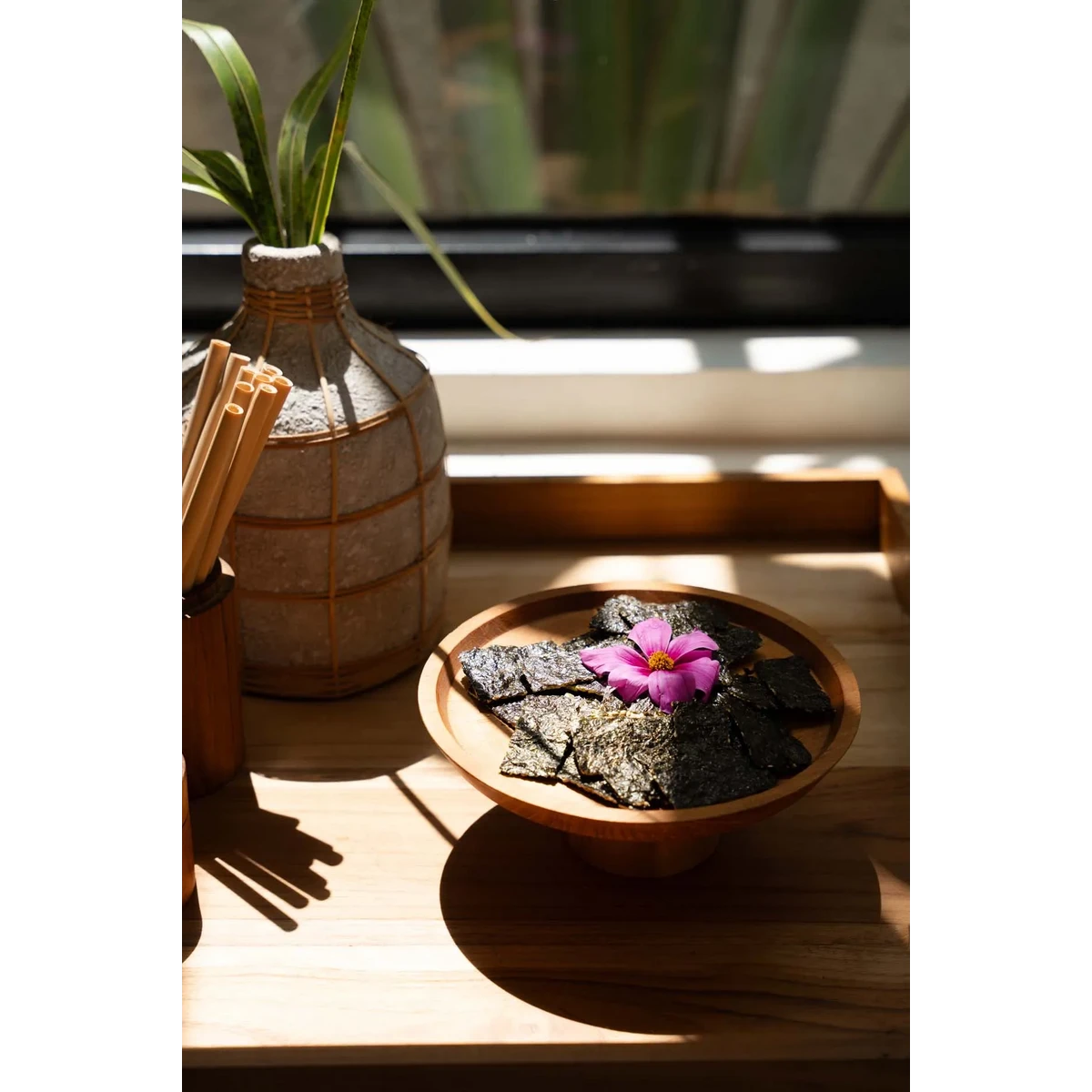 The Teak Root Cake Dish - S - Afbeelding 2