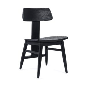 De LovYa Eetkamerstoel - Zwart Lovya is niet alleen een naam; Het is een gevoel! Ontworpen om je weer verliefd te worden op je eetruimte helemaal opnieuw, deze stoel is de perfecte mix van moderne flair en gezellig comfort. Hoe kun je er met een naam als Lobya niet van zijn? Creëer een warme, uitnodigende sfeer voor familie en vrienden met deze stijlvolle, comfortabele eetkamerstoel. Ideaal voor dagelijkse dineren en speciale bijeenkomsten. Casa & Viventes Breedte: 49cm Hoogte: 83cm Lengte: 51cm Gewicht: 8550g kleuren: Zwart merk: Bazar Bizar Living