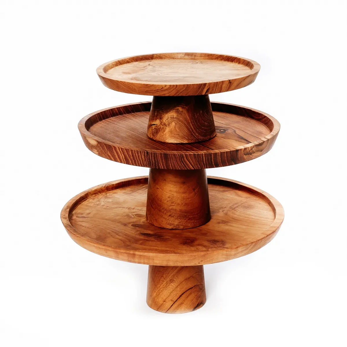 The Teak Root Cake Dish - S - Afbeelding 6